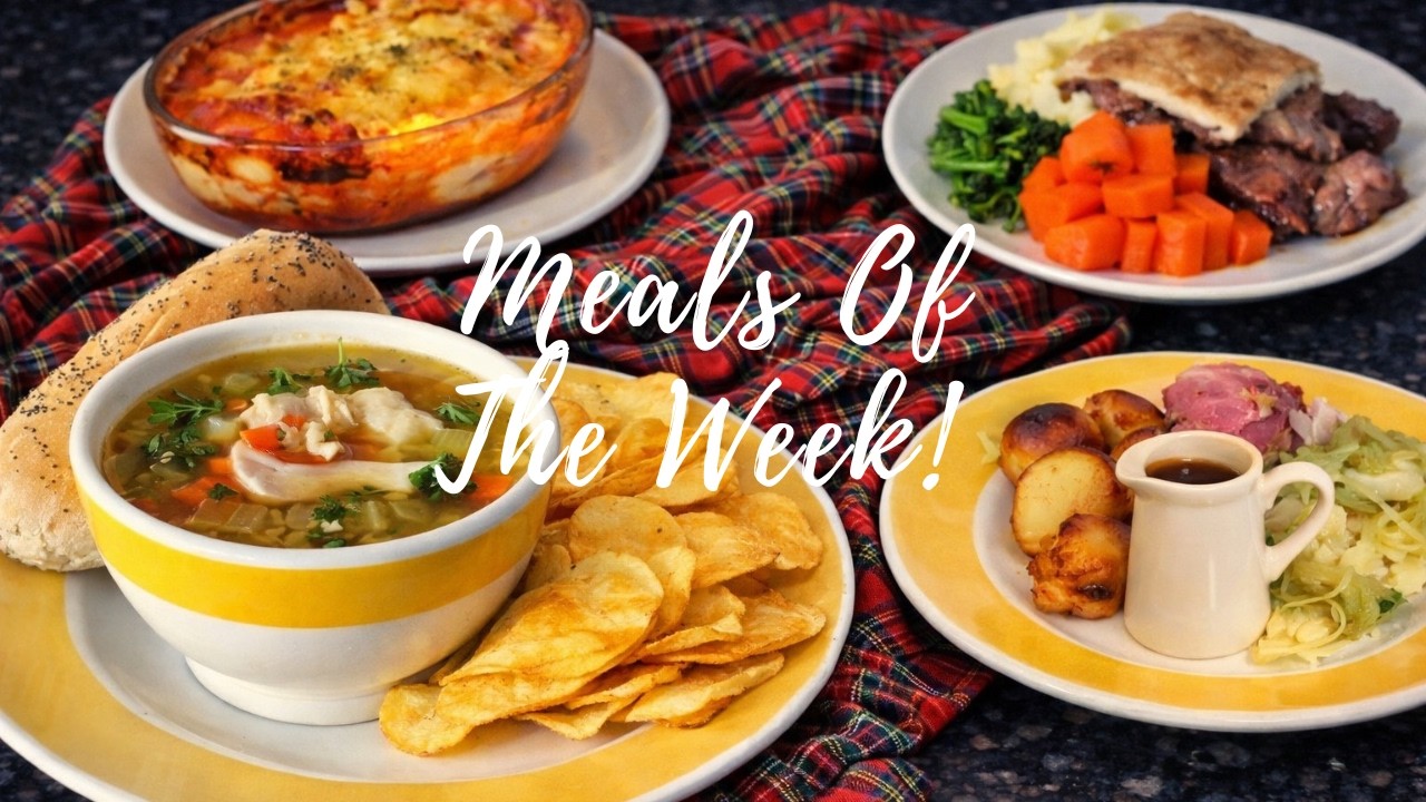 Meals Of The Week Scotland | UK Family Dinners :) 27th March - 2nd April