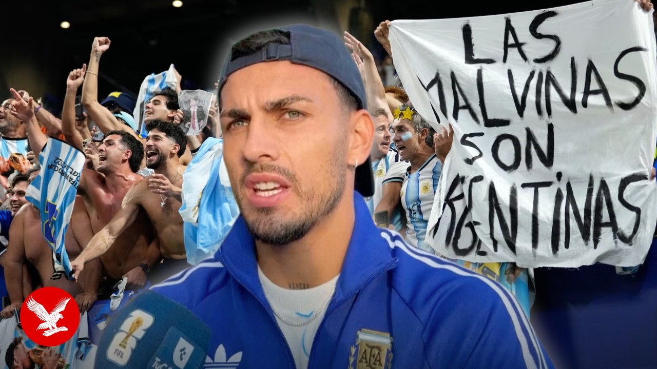 Argentina star speaks out on decision to display Falklands banner