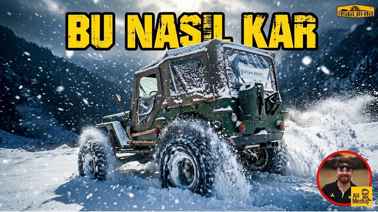 ЛОВУШКА ИЗ ЗАМЕРЗШЕГО СНЕГА в Кюмбете! | Передний мост Jeep 4.0 СЛОМАЛСЯ!
