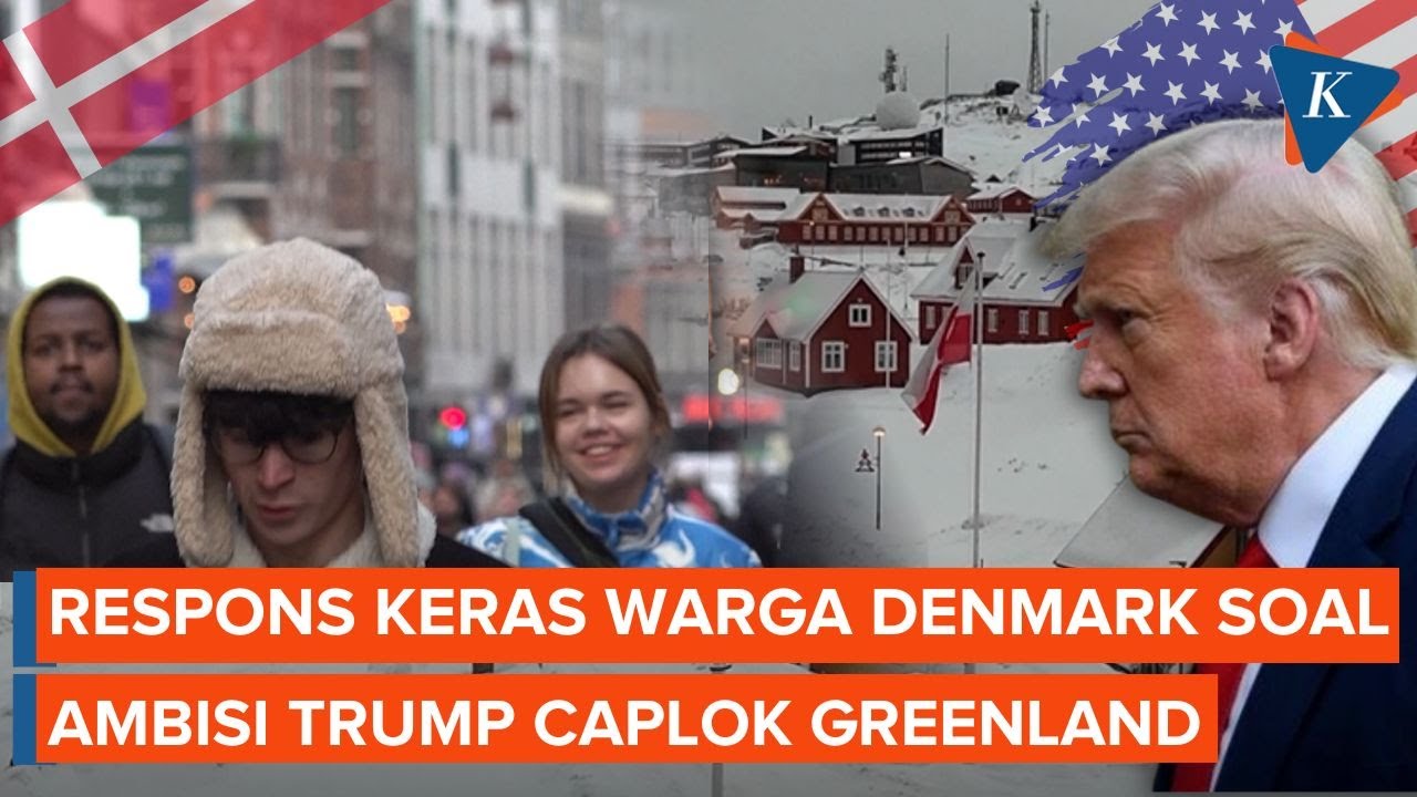 Warga Denmark Kecam Ambisi Trump Kuasai Greenland: Kuno dan Bodoh!