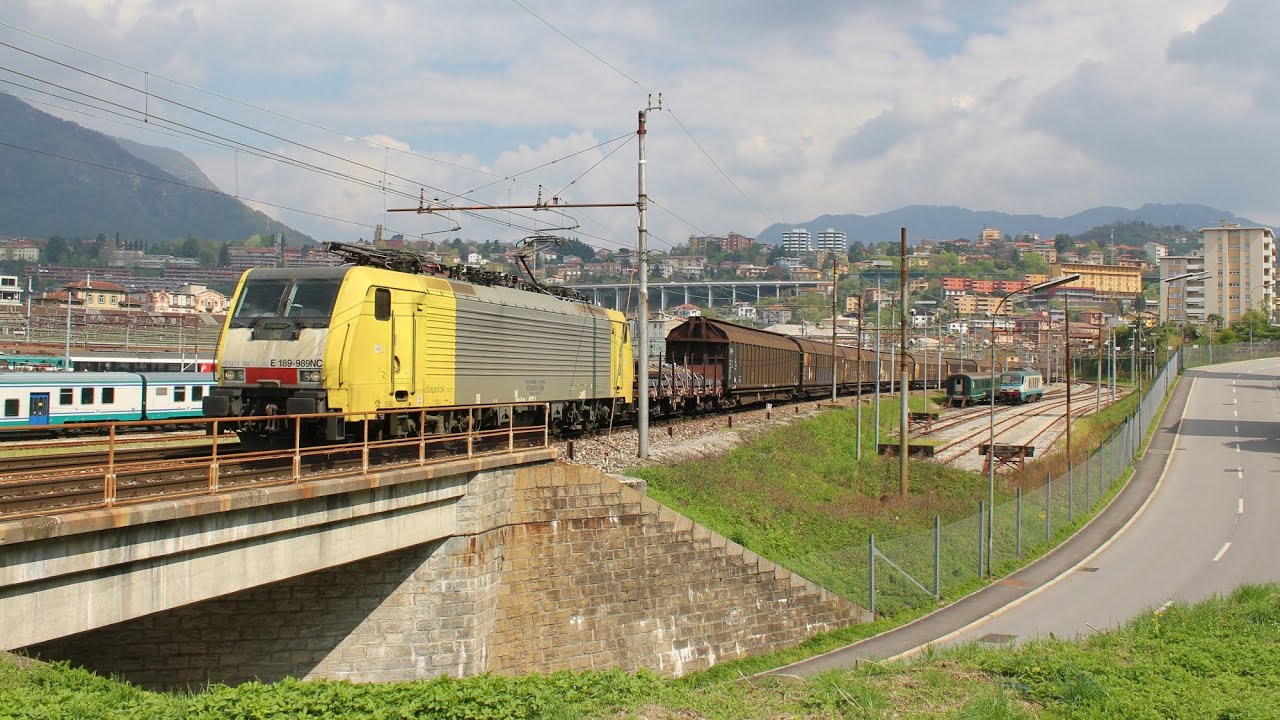 Bahnverkehr von Erstfeld bis Chiasso - railadventure Re 421