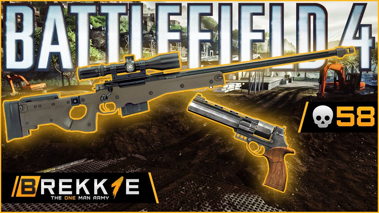 L115 + Unica 6 sniping action on Lumphini Garden | Battlefield 4 Sniper Gameplay
