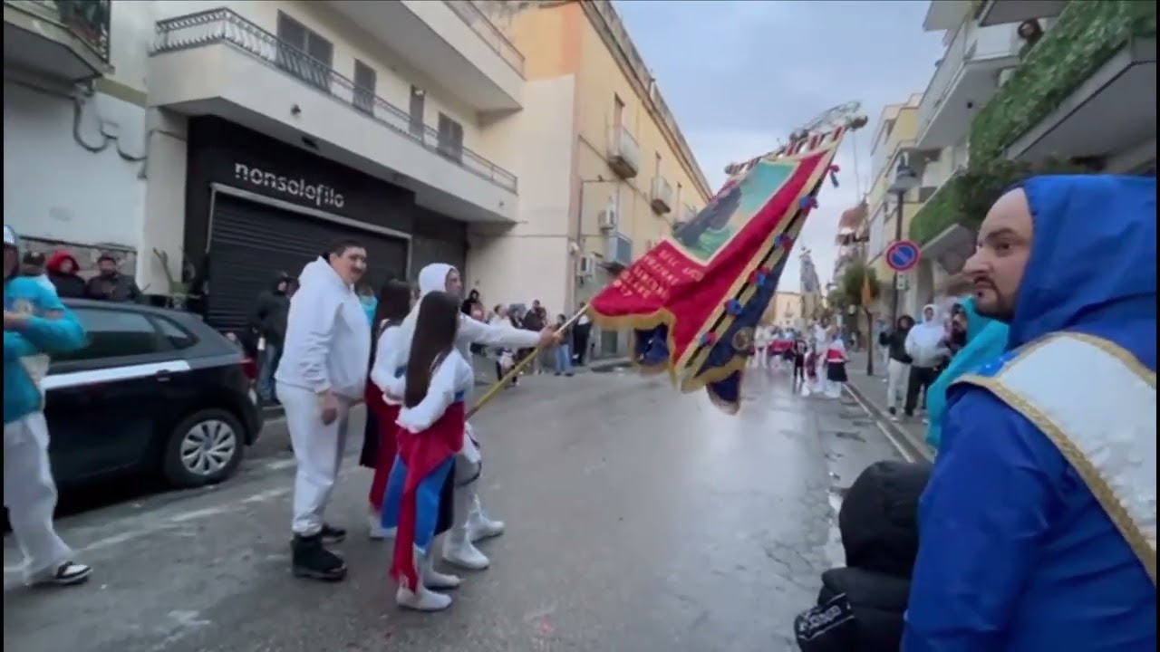 Domenica  6 Aprile 2025.                                  Rione Palazzine  Ercolano  Volla