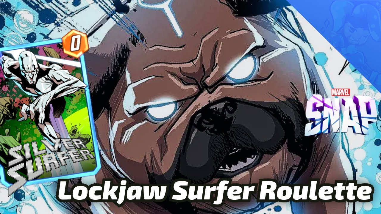 Lockjaw Surfer makes BIG stats & BIGGER fun - Marvel SNAP Gameplay & Deck Highlight