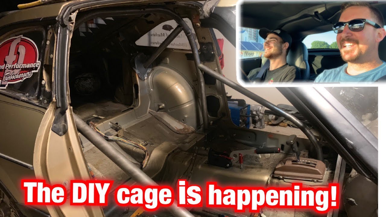 DIY roll cage with harbor freight tools