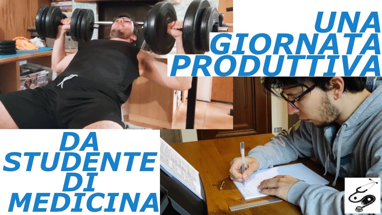UNA GIORNATA PRODUTTIVA DA STUDENTE DI MEDICINA || med pages