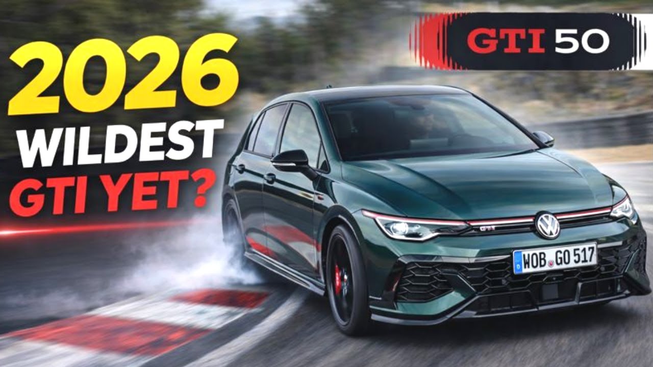 Volkswagen Golf GTI Edition 50 Performance Pack 2026 года — это самый экстремальный GTI на сегодн...