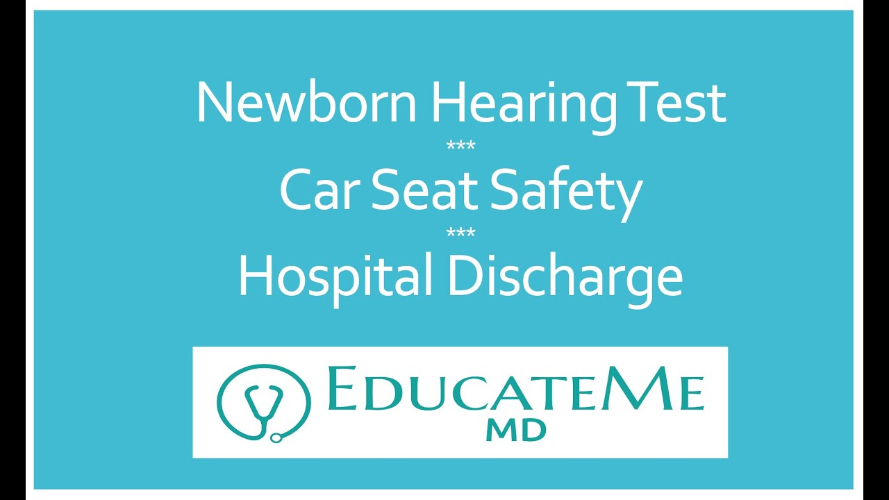 Ep 6 - Exit plan! Hearing, Car seats, and Hospital Discharge