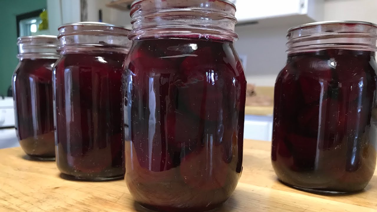 Canning Pickled Beets