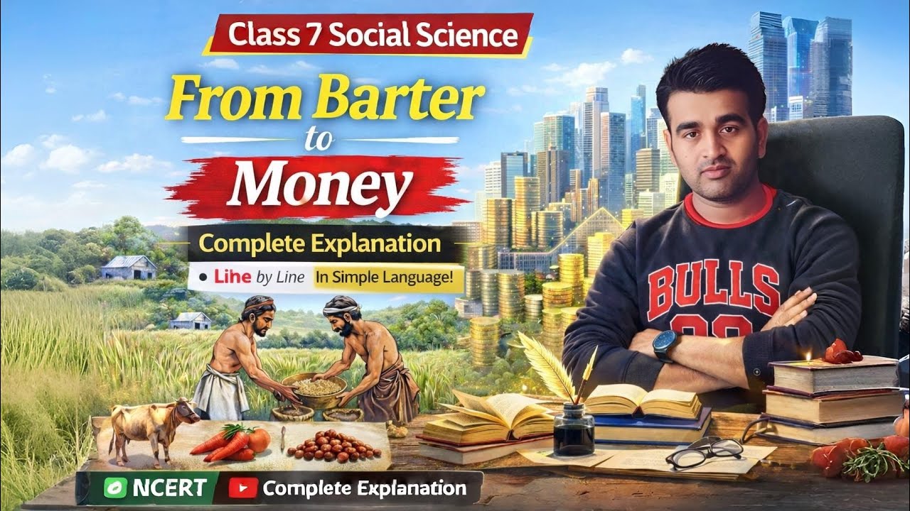 From Barter to Money | Class 7 Social Science Chapter 11 | New NCERT | Full Explanation 