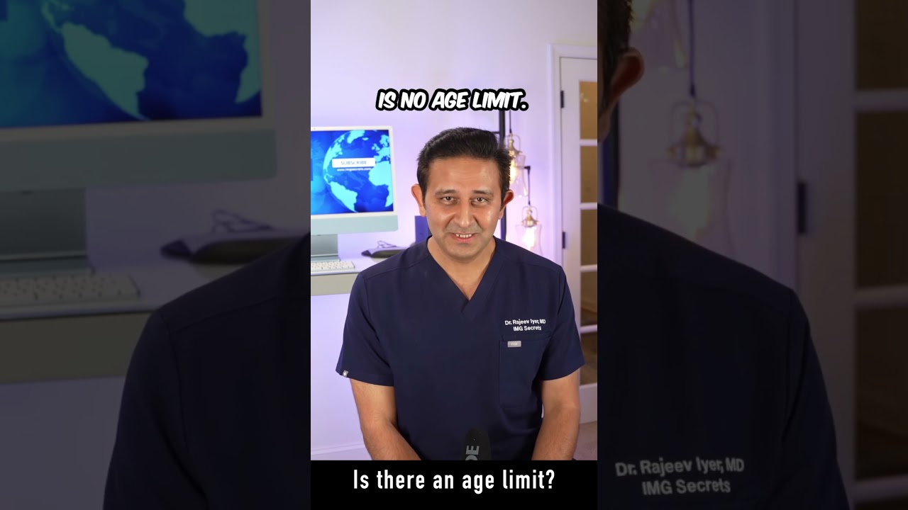 What is the age limit for IMG Doctors?
