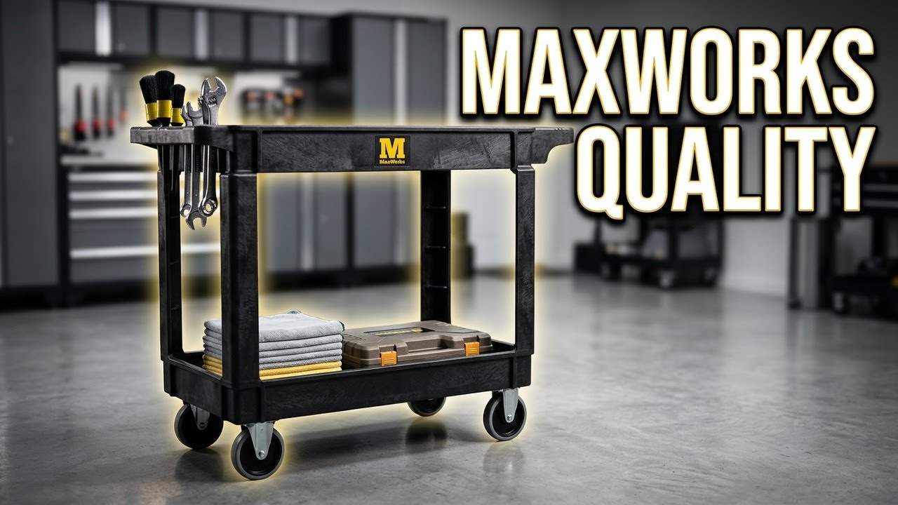 BEST QUALITY CART - MaxWorks Service Cart Review | link in Description👇
