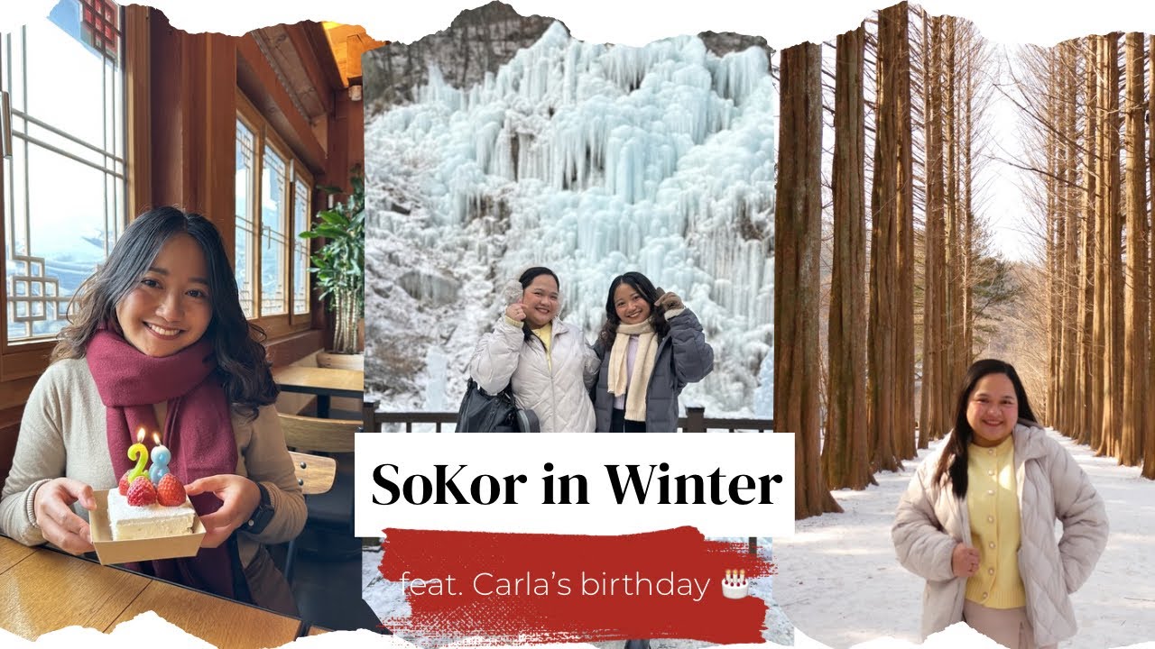 AMJ GOES TO | EP 2: SOUTH KOREA TRIP 2026 | Winter Getaway & Birthday Celebration ❄️🥳