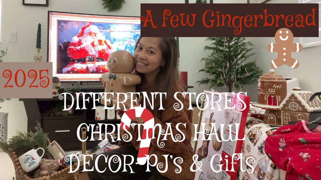 НОВЫЕ РОЖДЕСТВЕНСКИЕ ПОКУПКИ | Всё от пряничных домиков и сувениров до пижам и декора | Несколько...