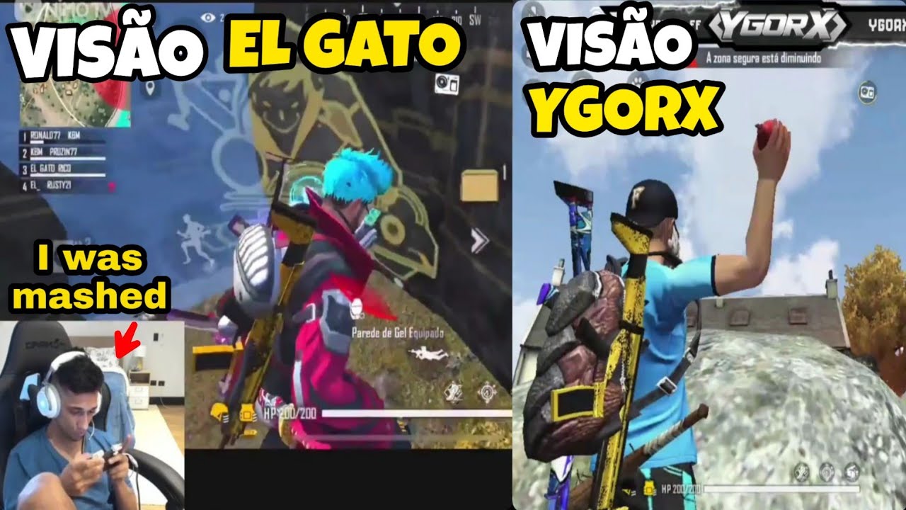 EL GATO x YGORX EM X‐TREINO FOI AMASSADO ATÉ FALOU EM INGLÊS