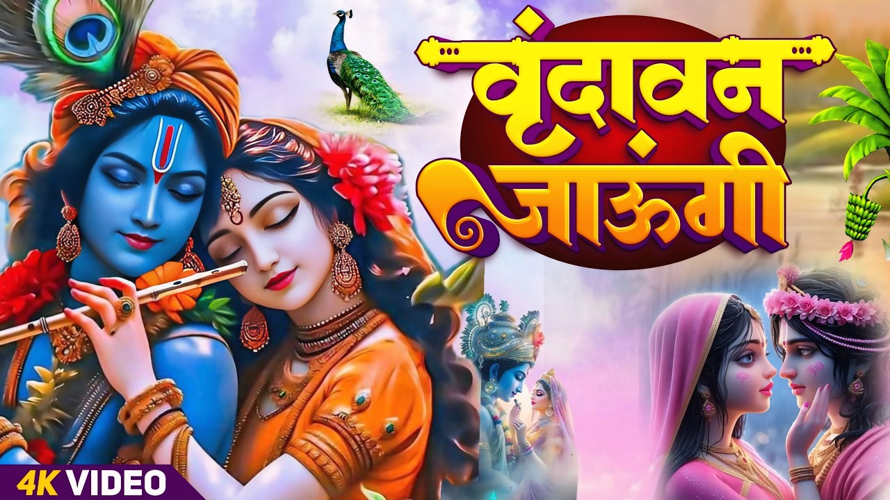 वृन्दावन जाउंगी सखी ना लौट के जाउंगी | Vrindavan Jaungi | Radha Krishna Bhajan 2026 #radhekrishnaa
