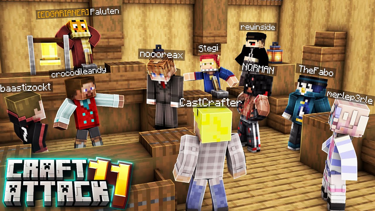 Die XXL Youtuber GERICHTSVERHANDLUNG | Craft Attack 11 #20