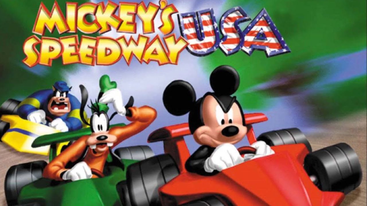 Mickey's Speedway USA // Full Game Walkthrough - All 5 Cups [Intermediate]