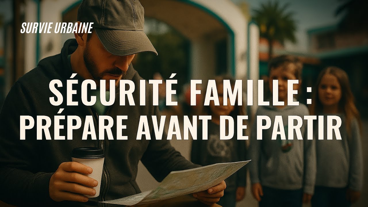 Itinéraire, points de ralliement, enfants : prêts !