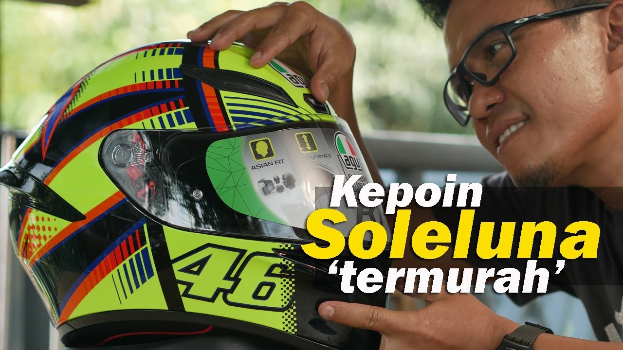 AGV Soleluna Valentino Rossi Paling 'Murah'  | TMCBLOG 