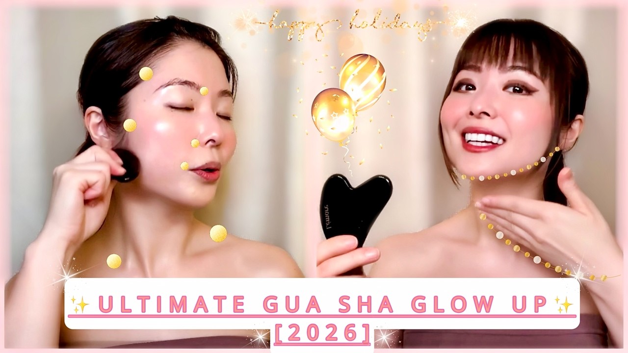 ✨ [2026] ULTIMATE GUA SHA GLOW UP ✨ Lift • Sculpt • Depuff | Follow Along