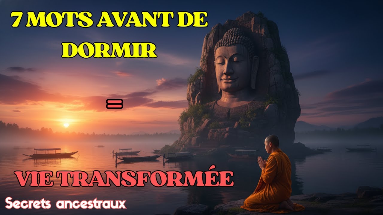 7 Mots Bouddhistes à Dire Chaque Soir Avant de Dormir : Transforme Votre Vie en 3 Nuits