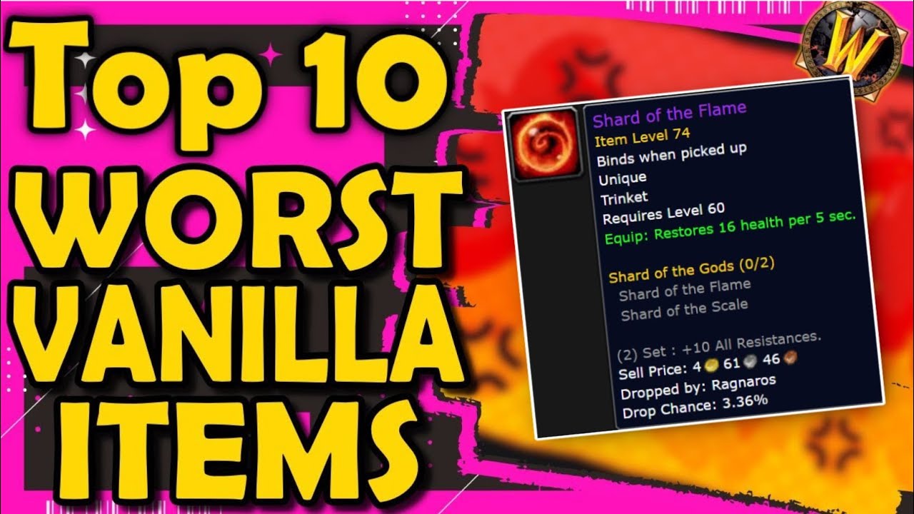 Топ-10 худших продуктов в Vanilla (реакция на Hirumaredx и ее исправление)