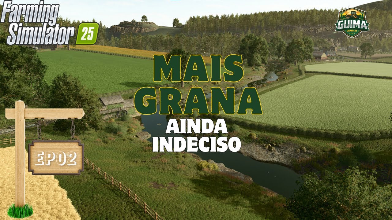 Farming Simulator 25 #ep02 MAIS CONTRATOS e MAIS GRANA mas AINDA SEM DECISÃO