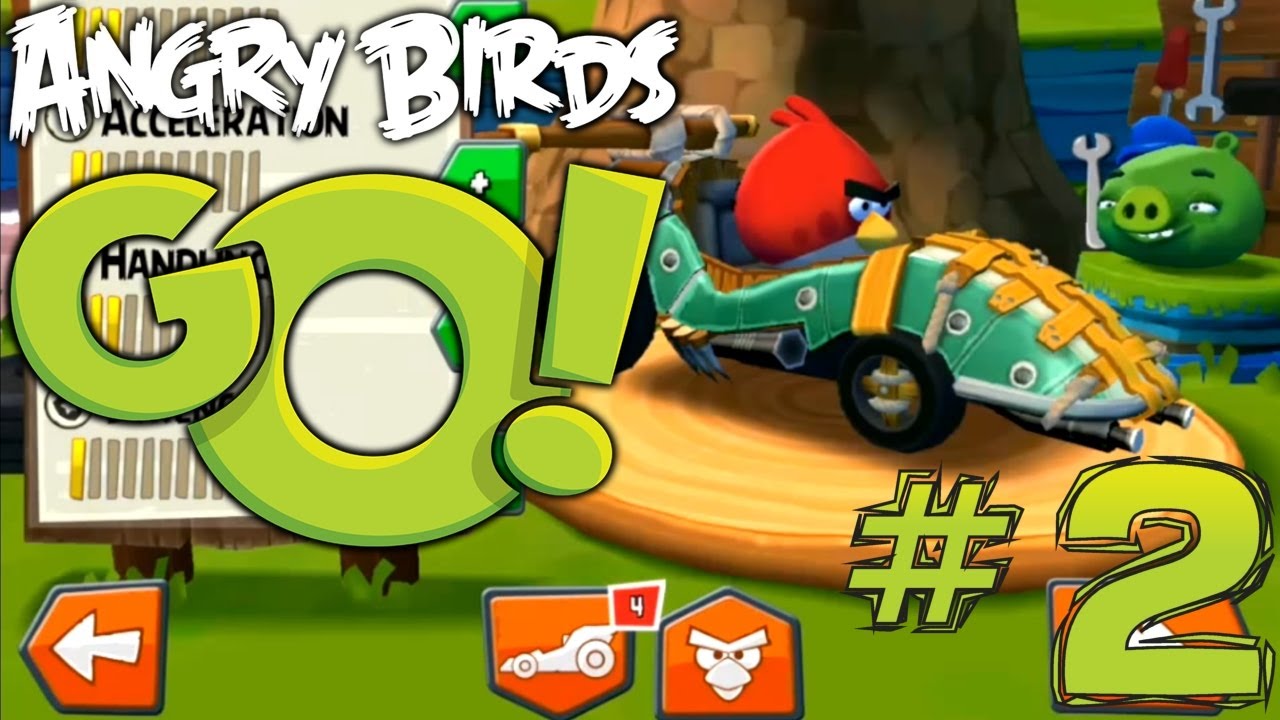 Angry Birds Go! Let's Play #2 - In App Purchases and Shoomerang Kart