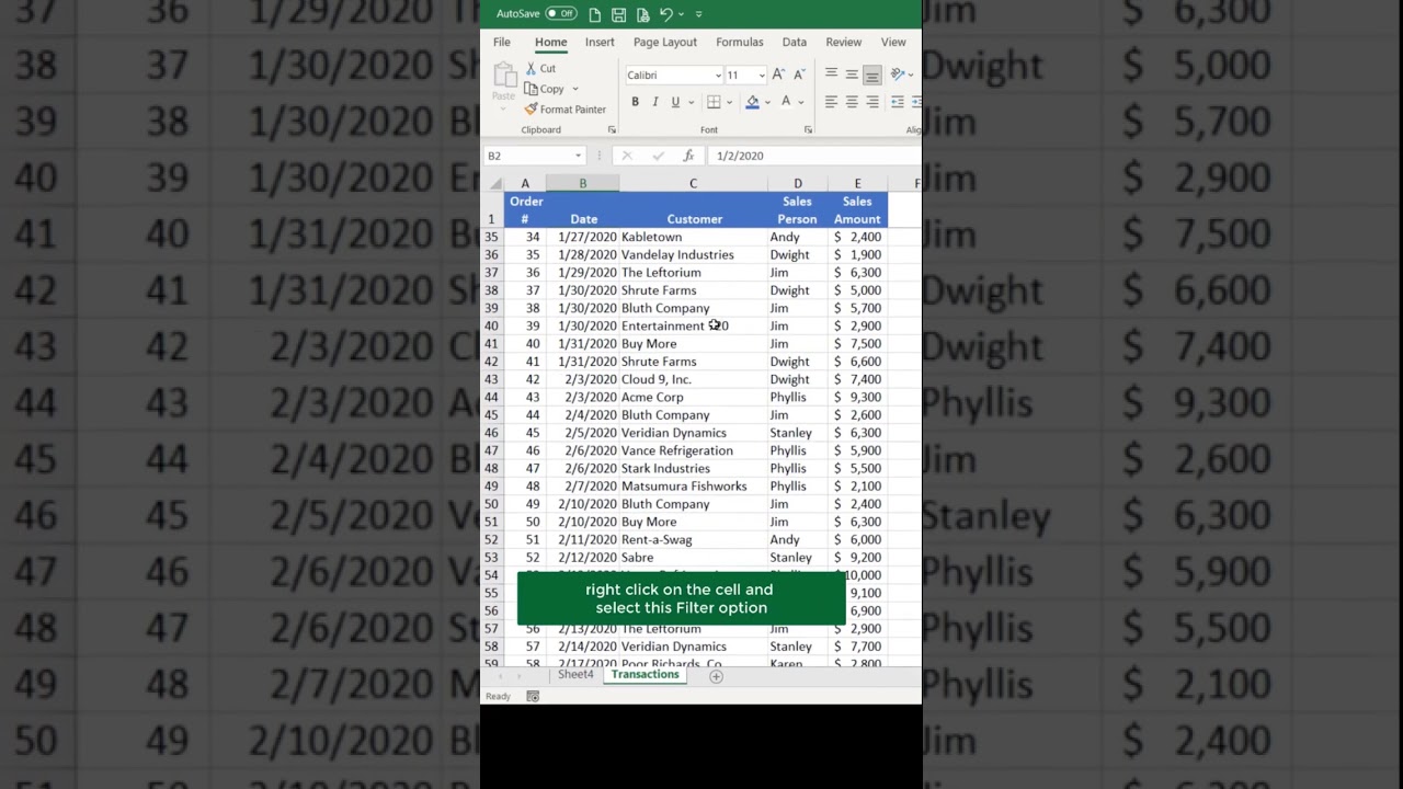 Быстрый способ фильтрации данных в #excel #электроннаятаблица #excelhelp #корпоративныехаки