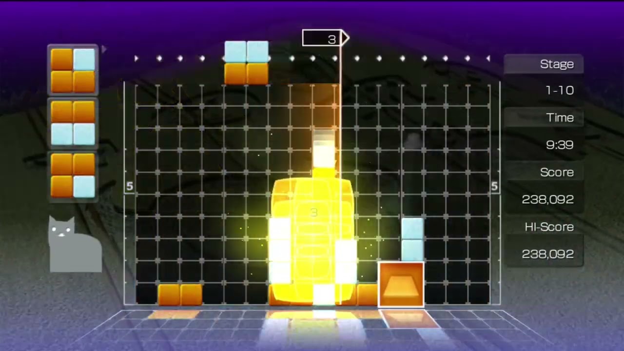 Lumines: Supernova - Basic, Advance & Holiday Challenge Full Playthrough