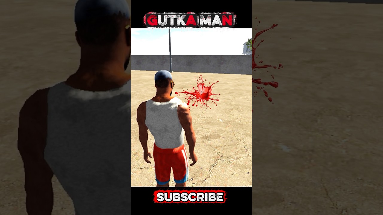 Gutka man 😋 Indian bikes driving 3d funny shorts