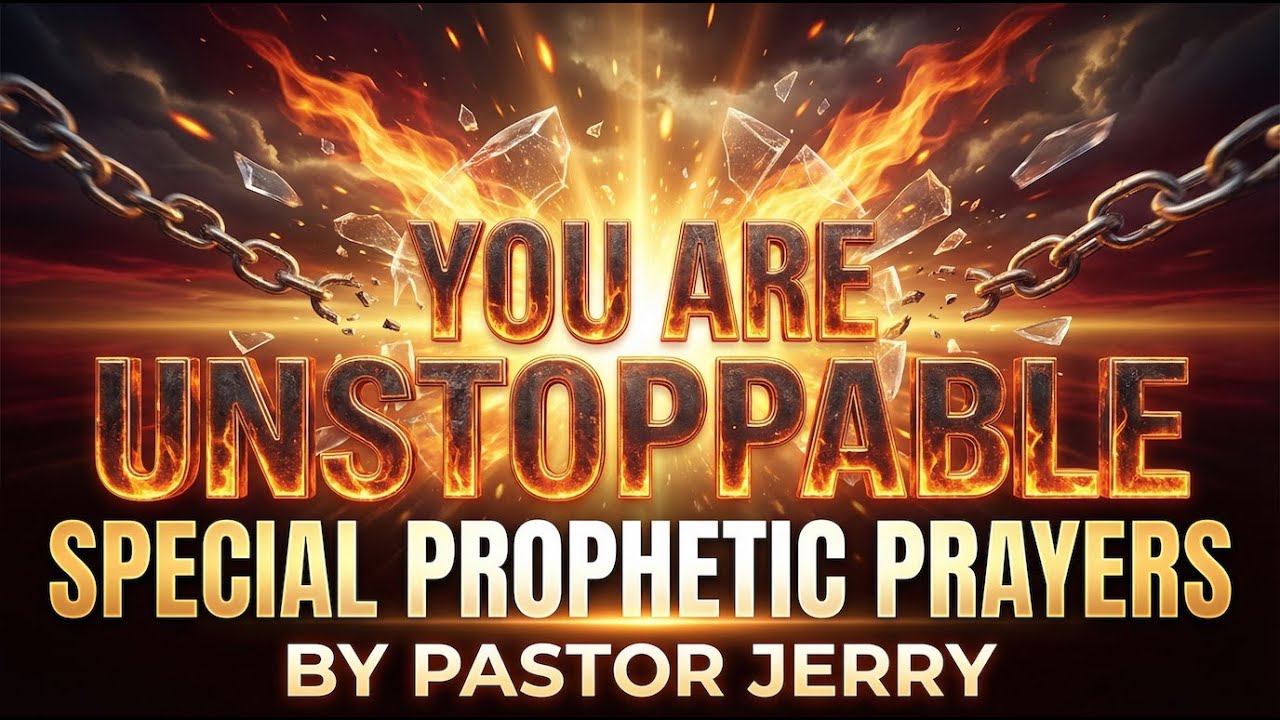 YOU ARE UNSTOPPABLE - SPECIAL PROPHETIC PRAYERS BY PASTOR JERRY