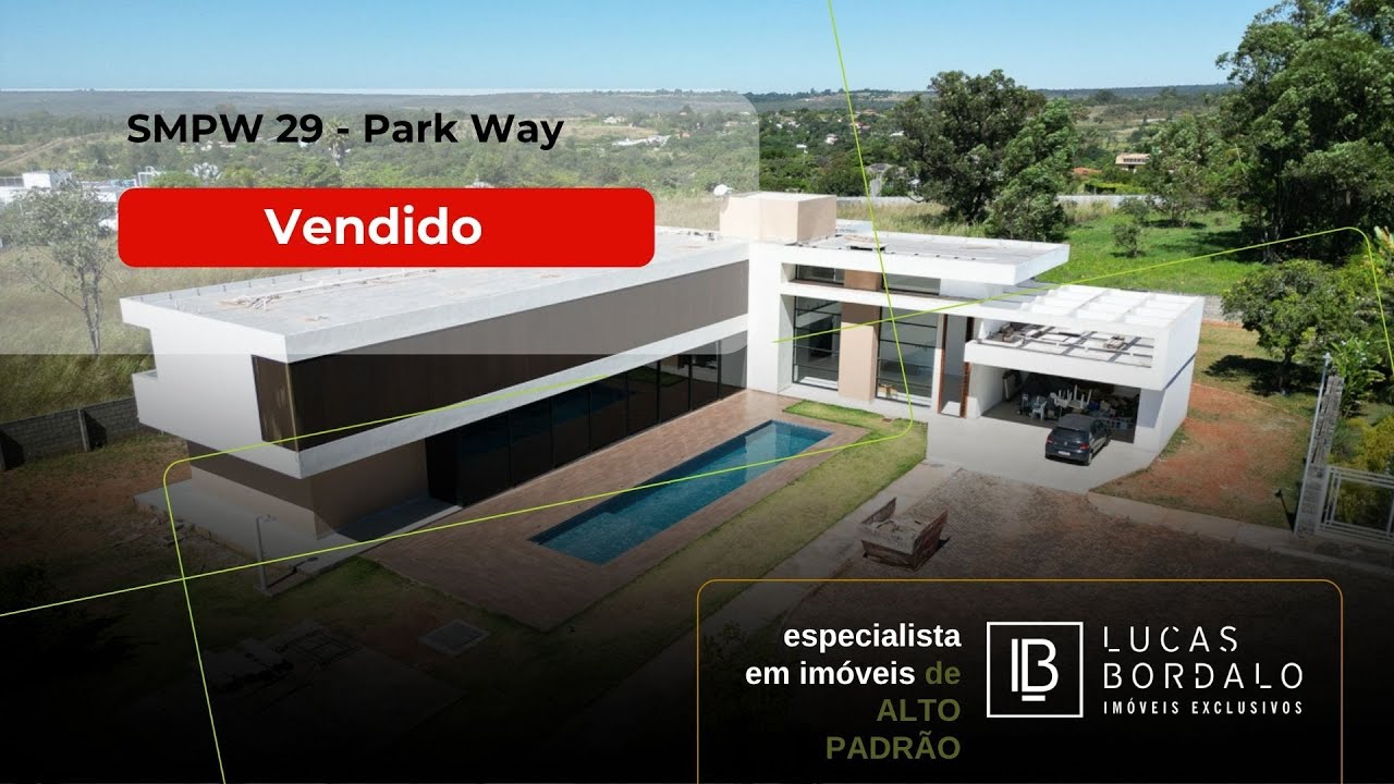 SMPW QD 29 - CASA DE ALTO LUXO COM 770M2 DE ÁREA CONSTRUÍDA E 7.000M2 DE TERRENO