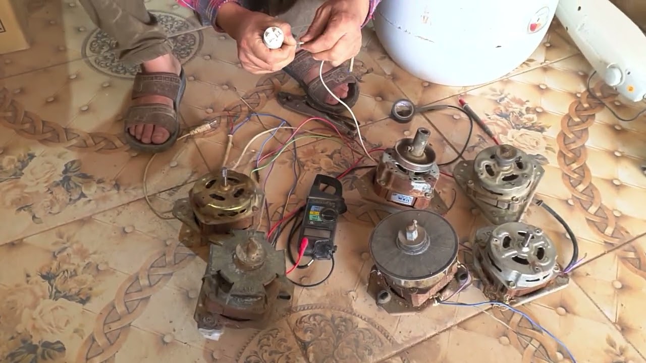 كيفية تحديد أطراف مواتير الغسالات