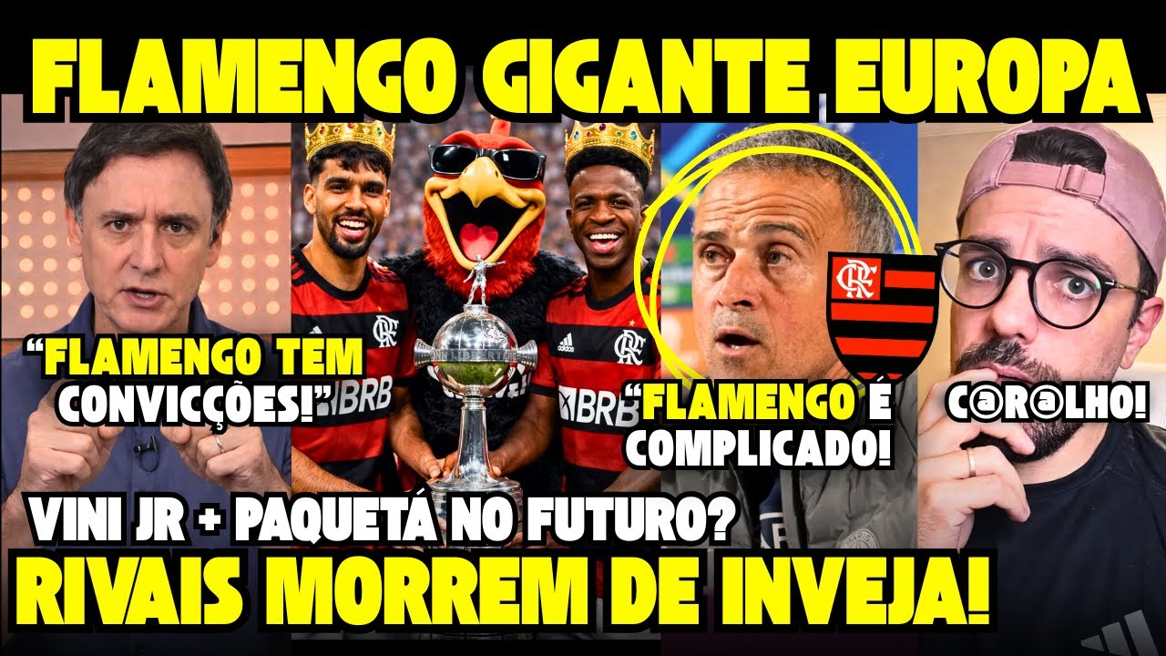 TÉCNICO LUIZ HENRIQUE ELOGIA O F#D# FLAMENGO! 🤬 PALMERENSES FICAM MORDIDOS COM SUPREMACIA DO MENGÃO