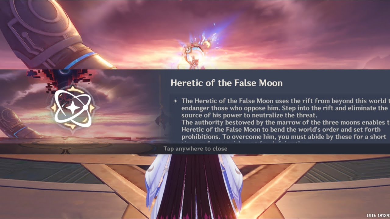 Heretic of the False Moon 🌙genshin impact 