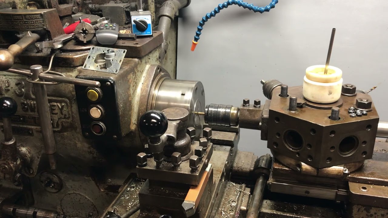Special hex nuts on a turret lathe