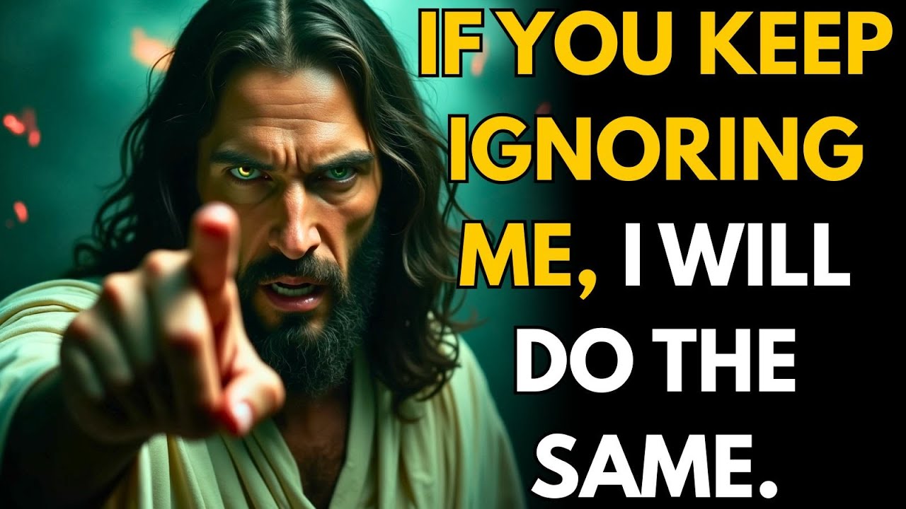If you keep ignoring me, I will do the same.