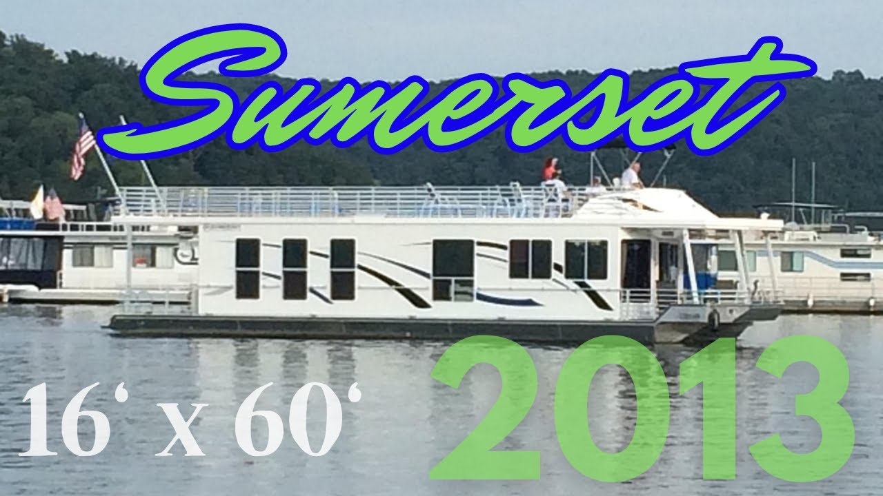 2013 Sumerset 16' x 60' Houseboat for Sale by HouseboatsBuyTerry.com