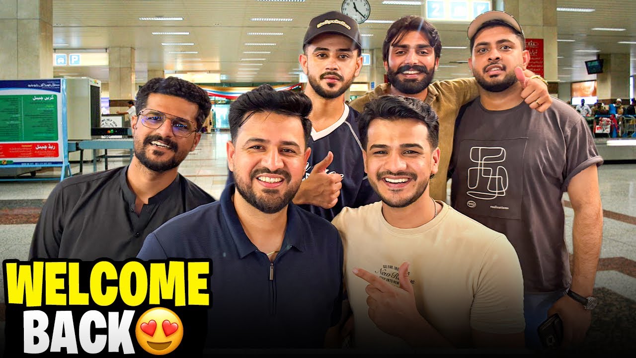 Finally Jawad Bhai Pakistan Wapis Agye 😍|| Main Airport Nhi Pohnch Paya🥲