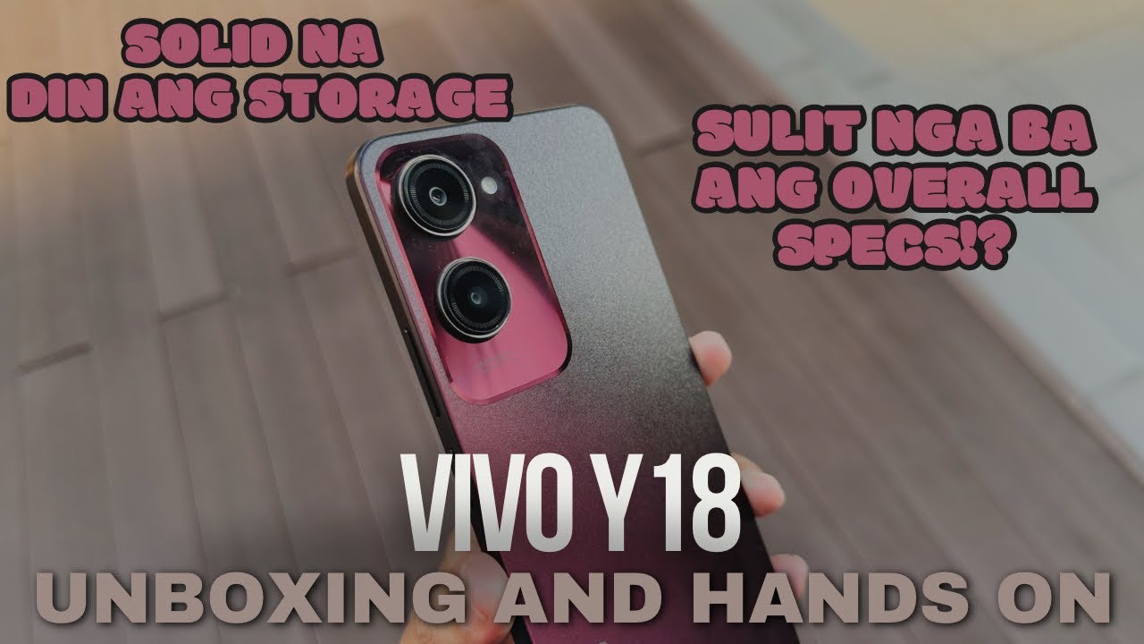 VIVO Y18 Unboxing AND HANDS ON  - NEW AFFORDABLE PHONE NI VIVO MATAAS NA ANG RAM AT ROM SULIT BA?
