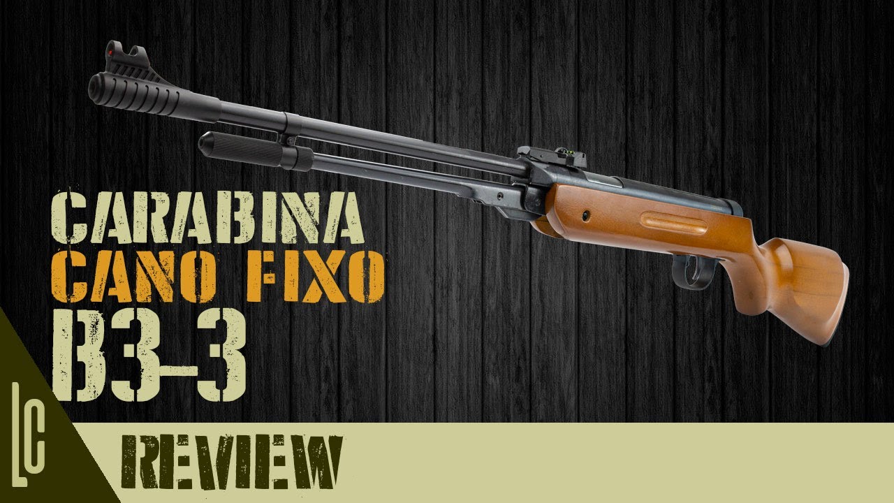 [Review] Carabina de Pressão B3-3 Cano Fixo 5.5mm