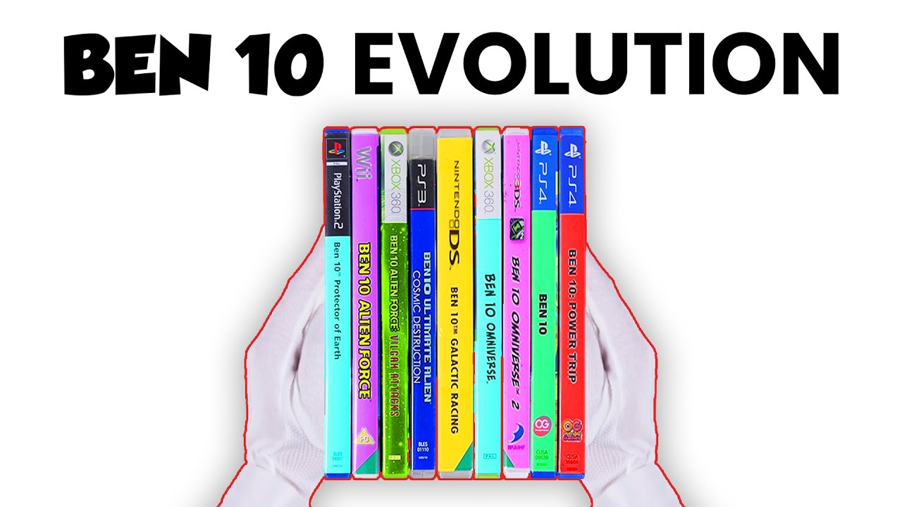 Evolution of Ben 10 Games (2009-2023)