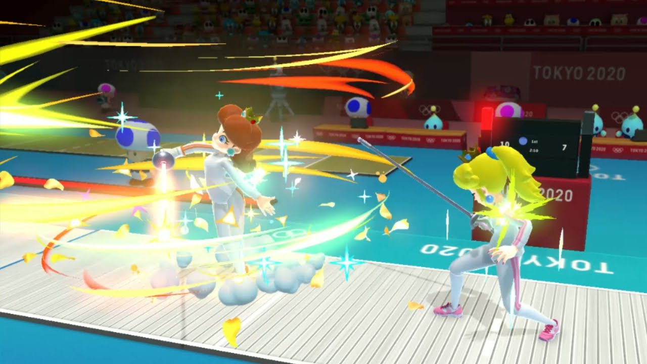 Games Daisy Mario & Sonic At The Olympic Games Tokyo 2020 Gameplay