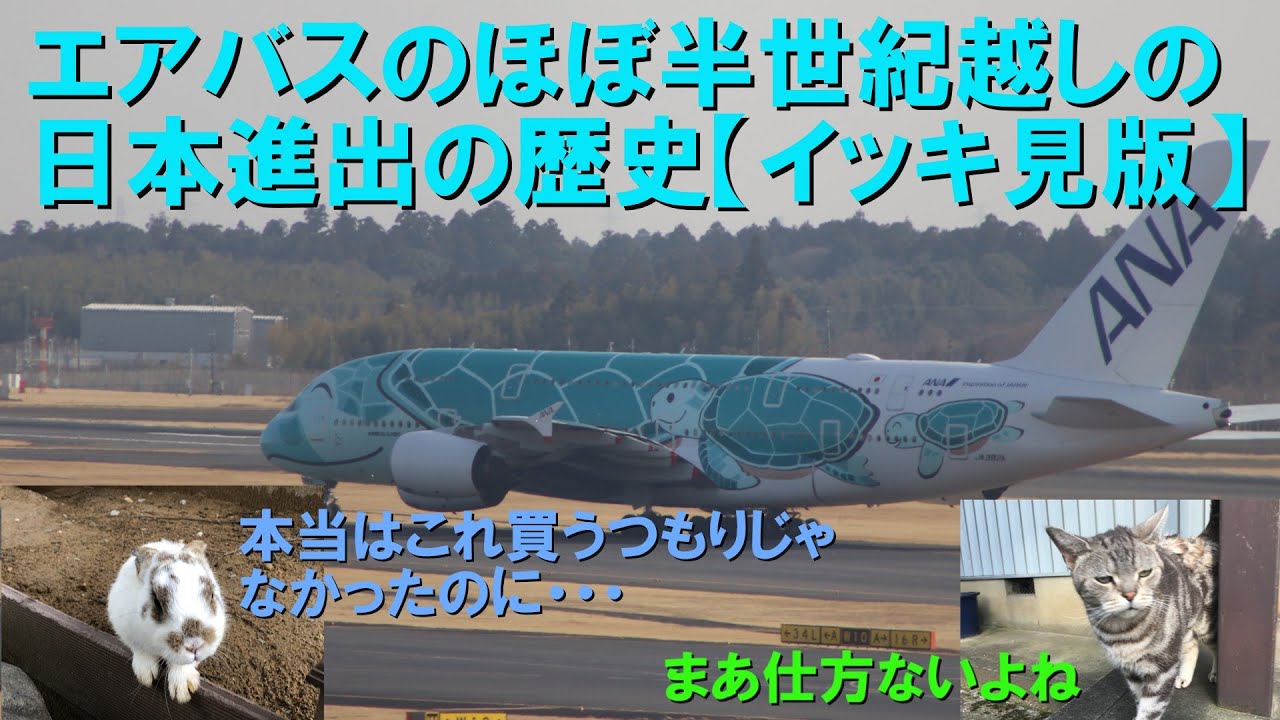 エアバスはどうやって日本市場を開拓したのか【イッキ見版】