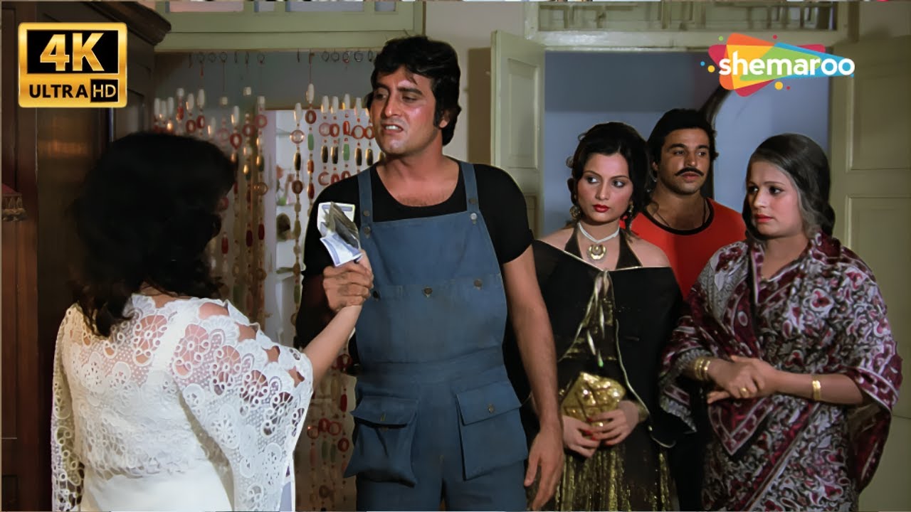 Jail Yatra Movie Ka Superhit Scene | Vinod Khanna Ko Kyu Aaya Gussa | Action Scene {4K HD}