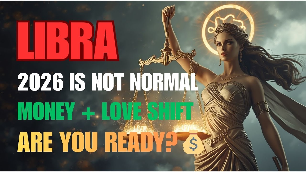 ♎ LIBRA ⚠️ 2026 Will Not Be Normal… Money, Love, And A Change You Didn’t Expect 💰❤️