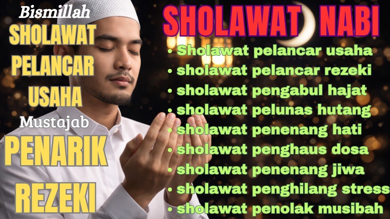 Sholawat Jibril Pembuka Pintu Rezeki | Dzikir Penuh Keberkahan