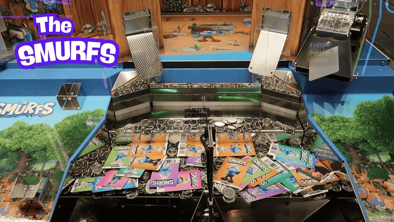 Игровой автомат «Смурфики» — выиграйте кучу карточек!! Новый игровой автомат в Мельбурне.